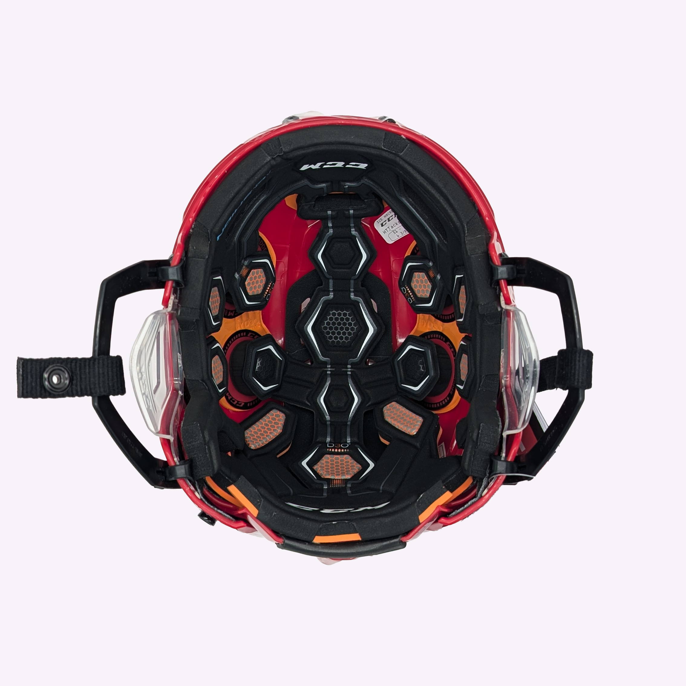 CCM Tacks 710 - Casque de hockey (rouge)